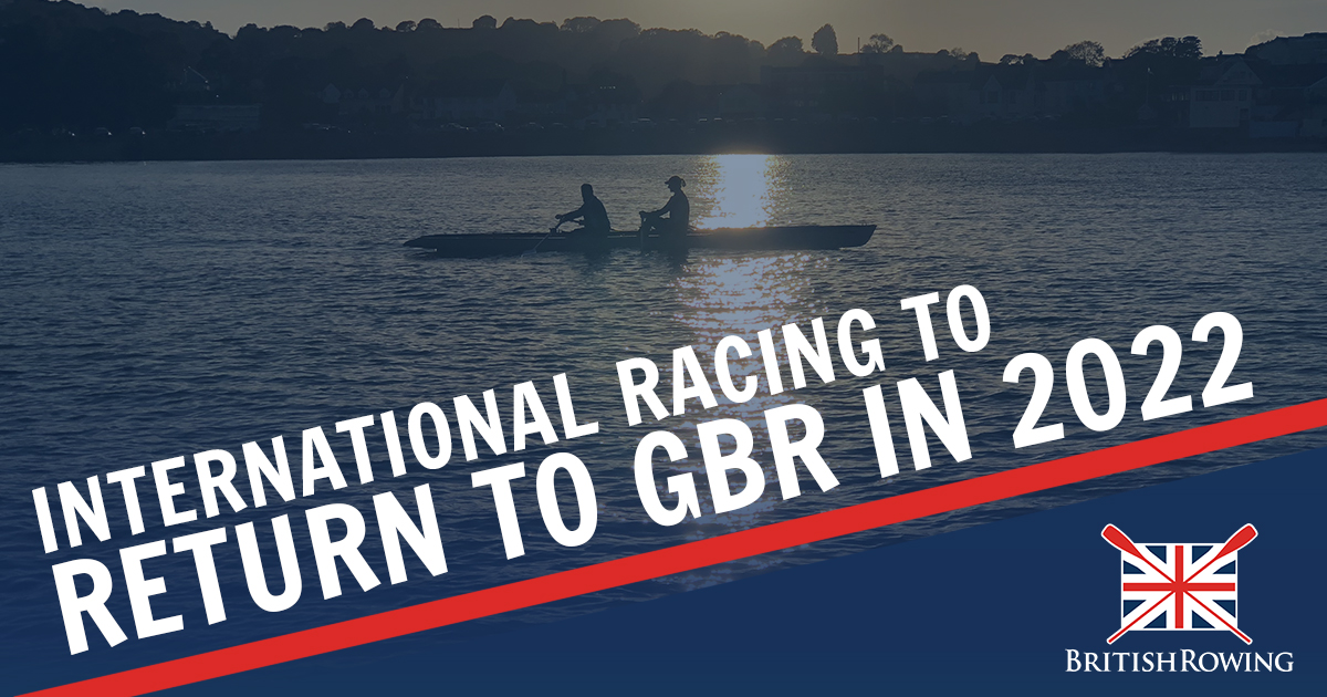 Rowing boat on the British coastline 