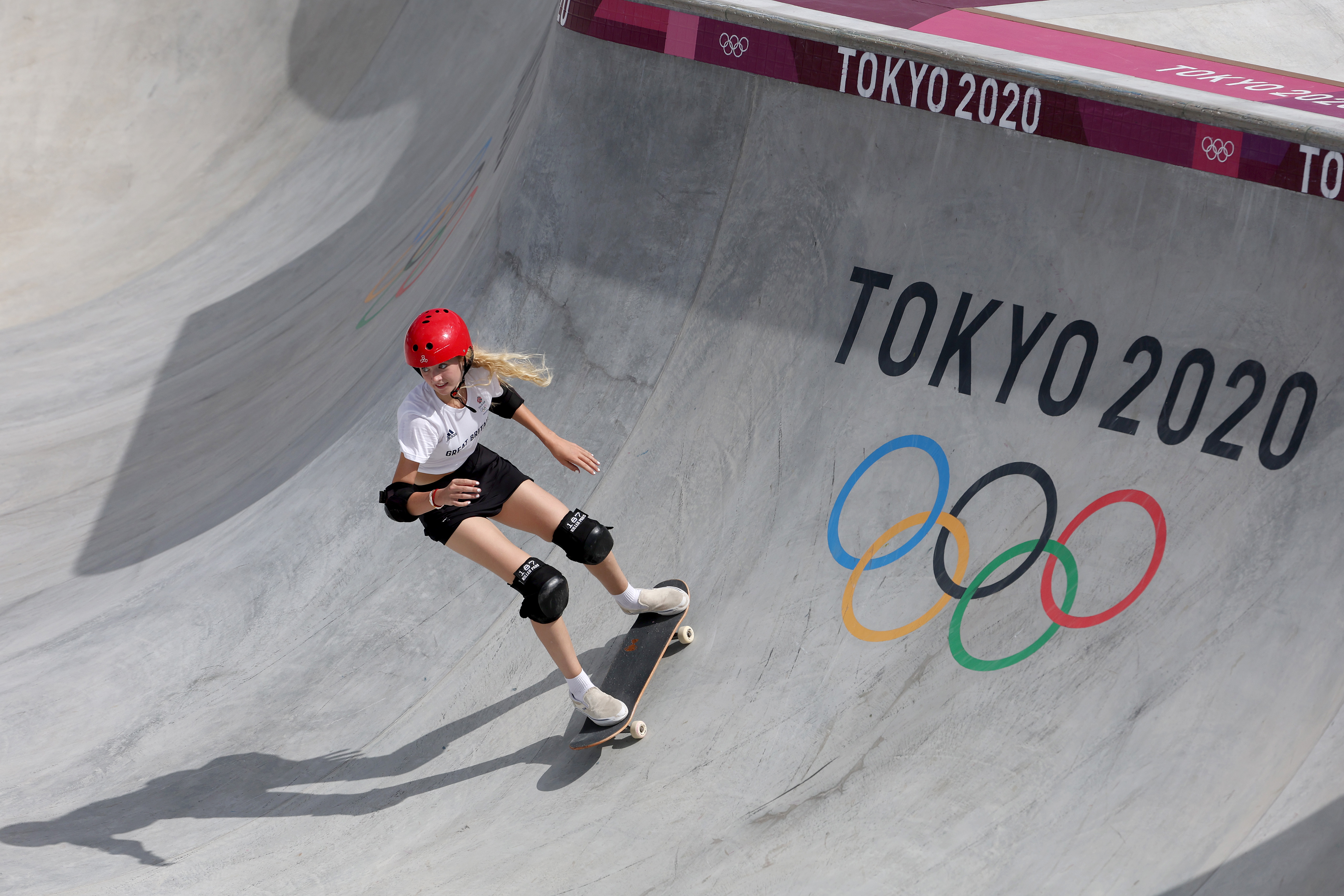 Bombette Martin competing at Tokyo 2020