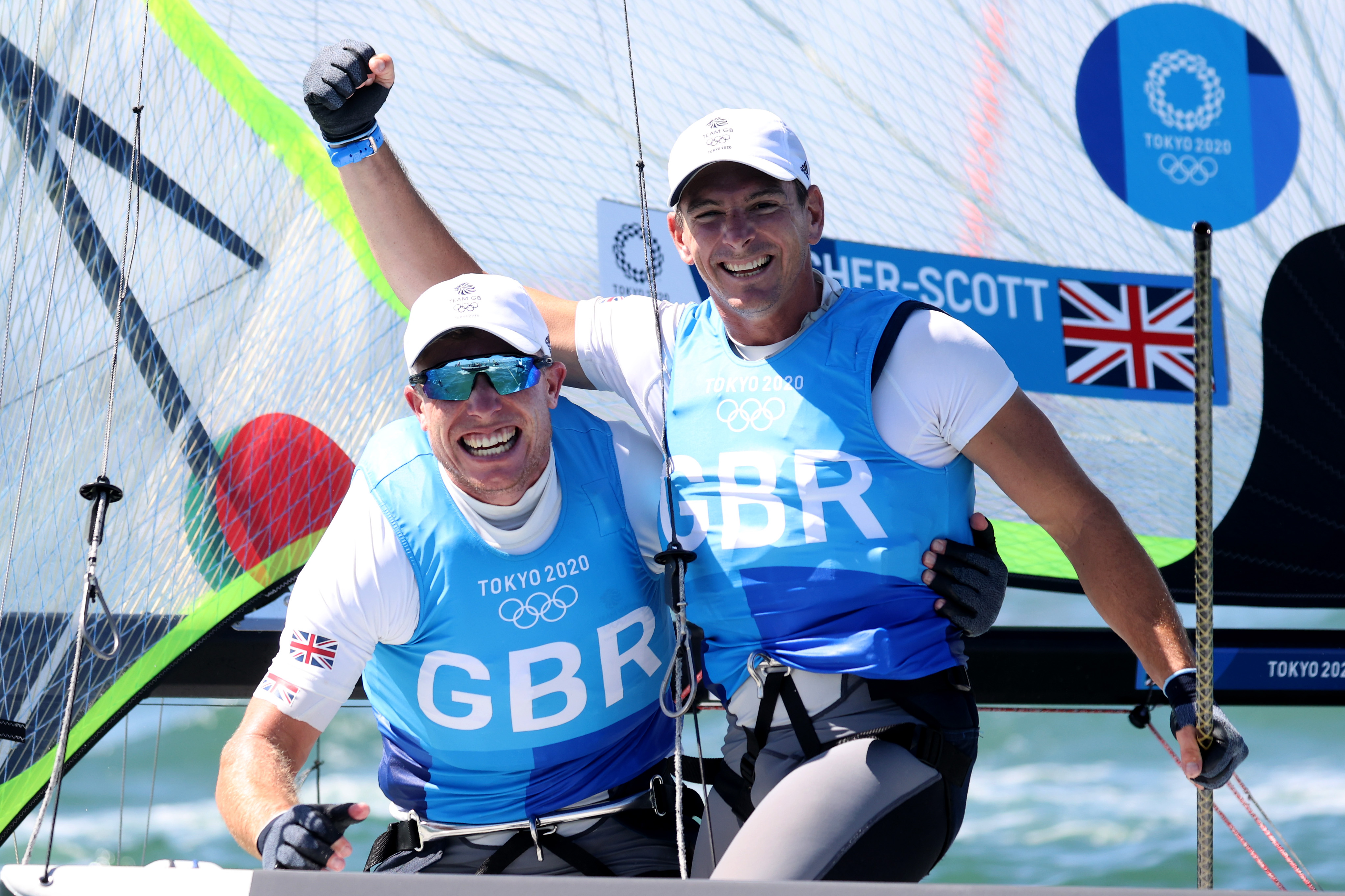 British sailors compete at Tokyo 2020