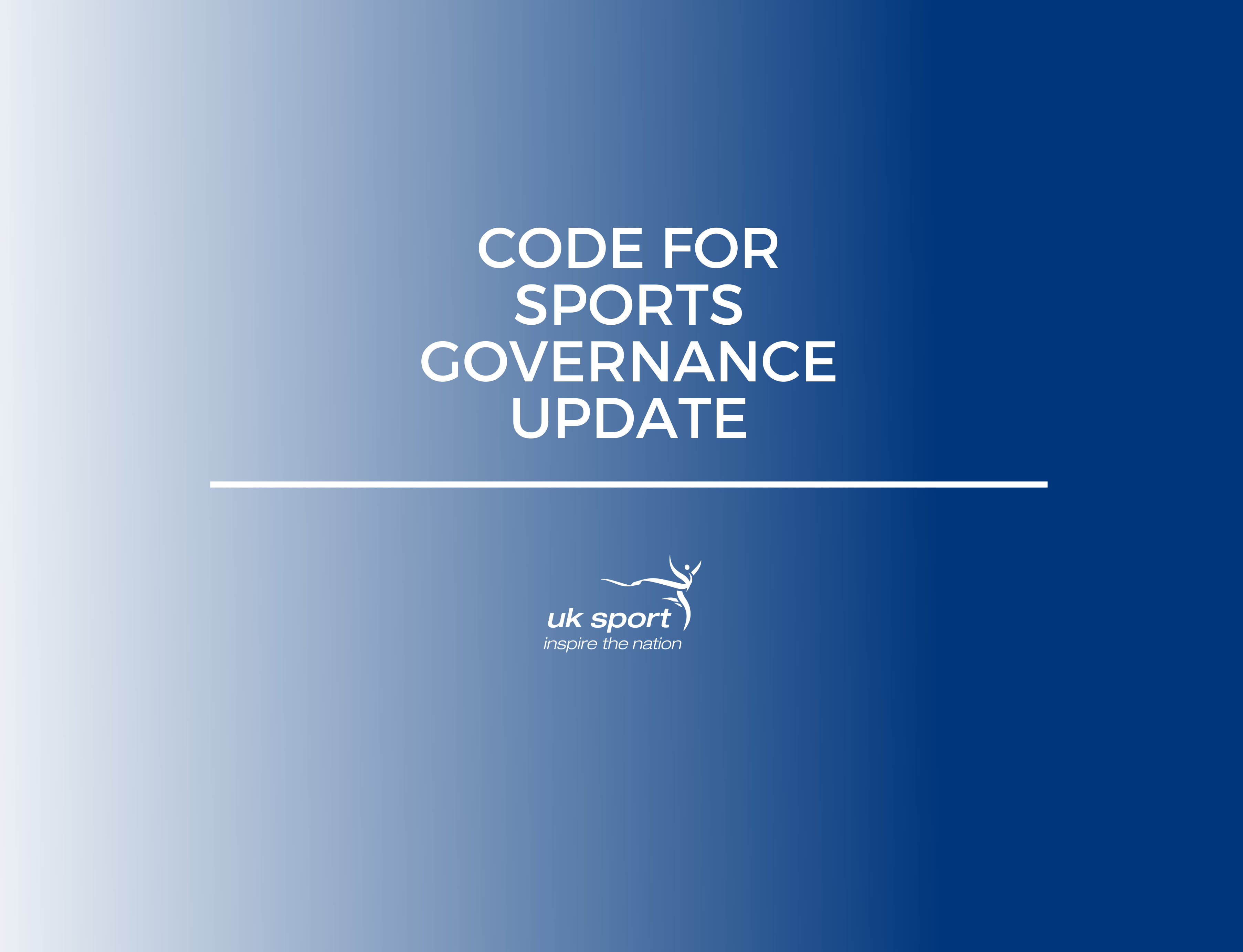Code for Sports Governance Update