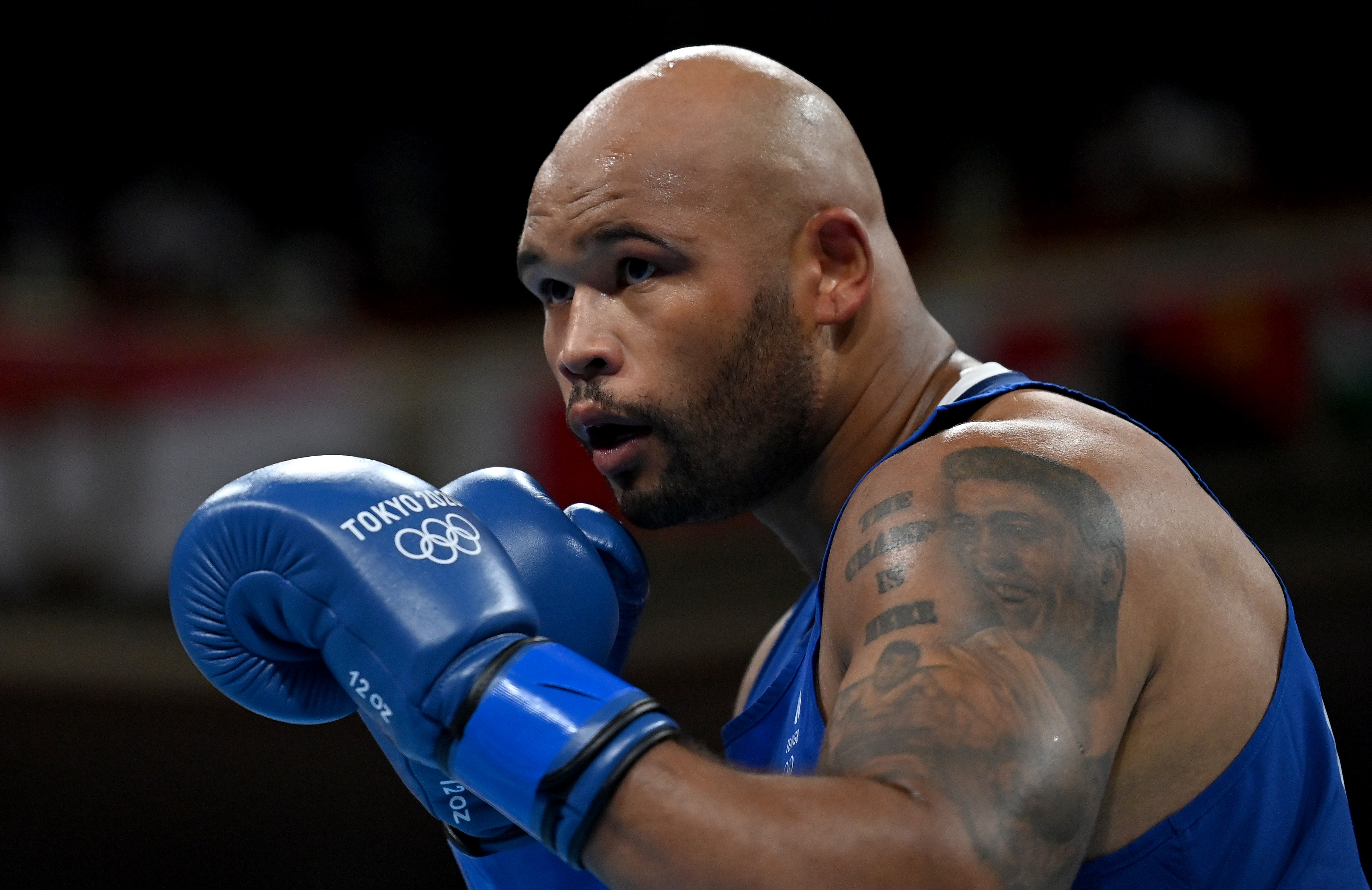 Frazer Clarke in action at Tokyo 2020