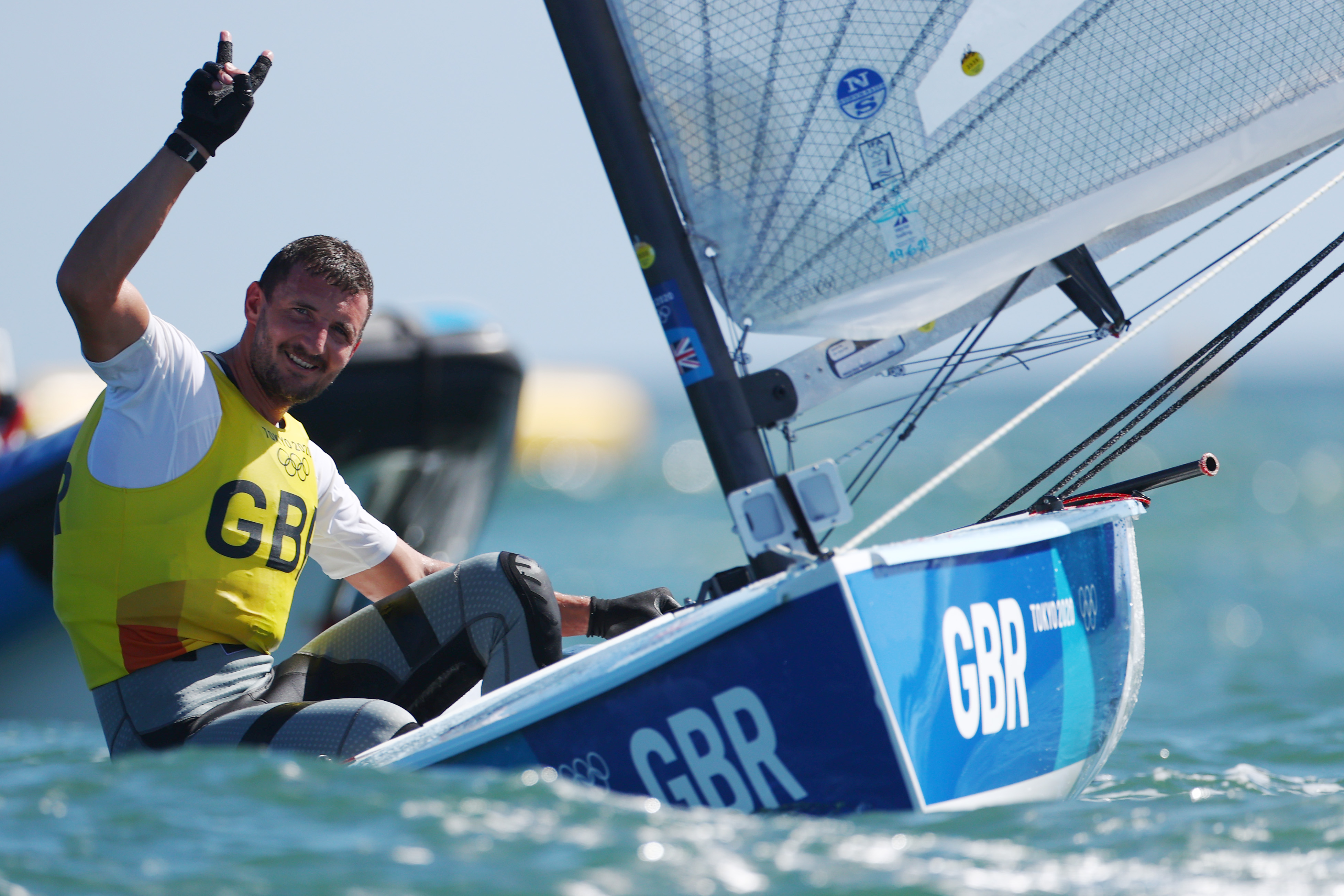 Giles Scott at Tokyo 2020