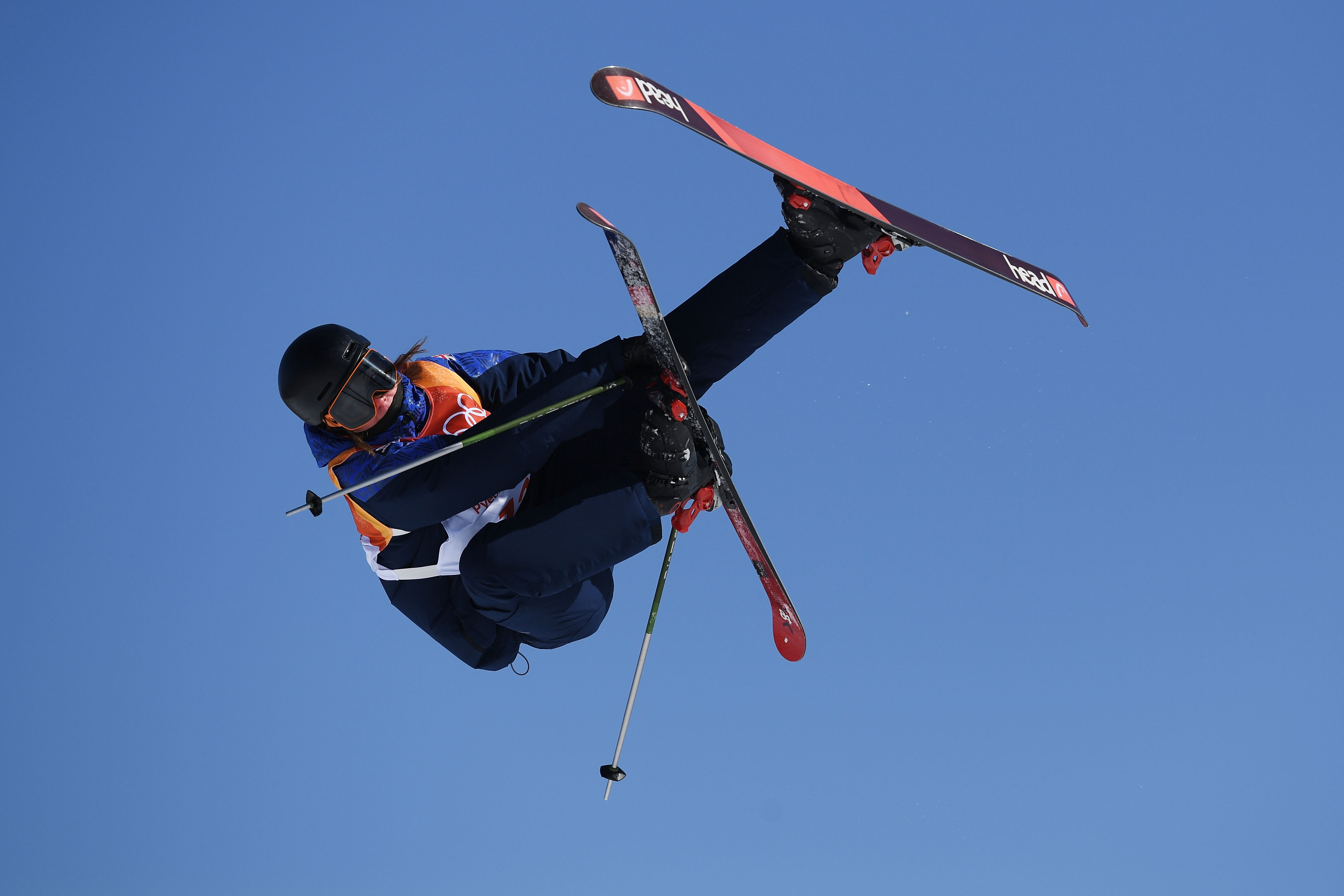 Izzy Atkin at the 2018 winter olympics