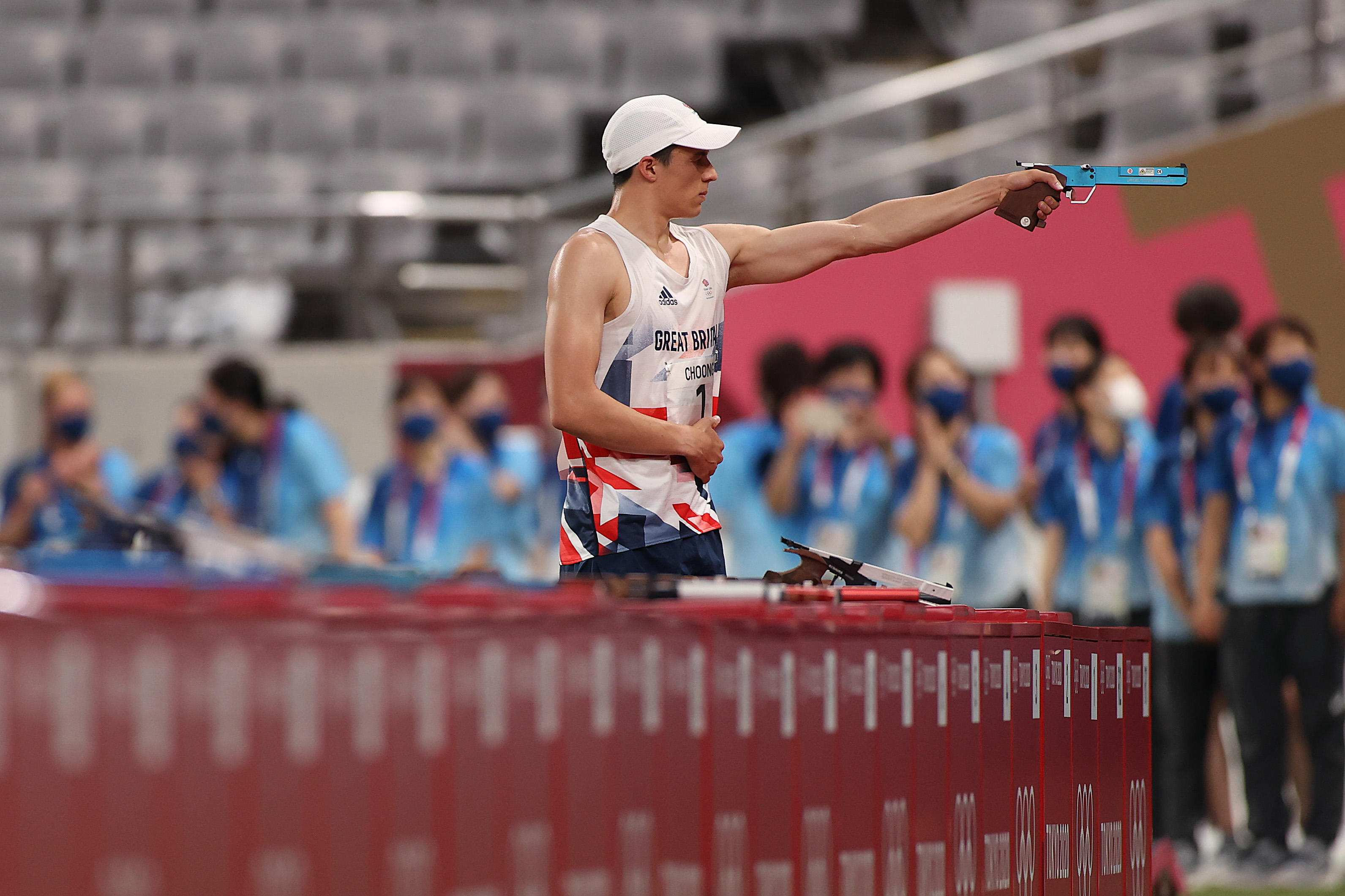 Joe Choong competing at Tokyo 2020