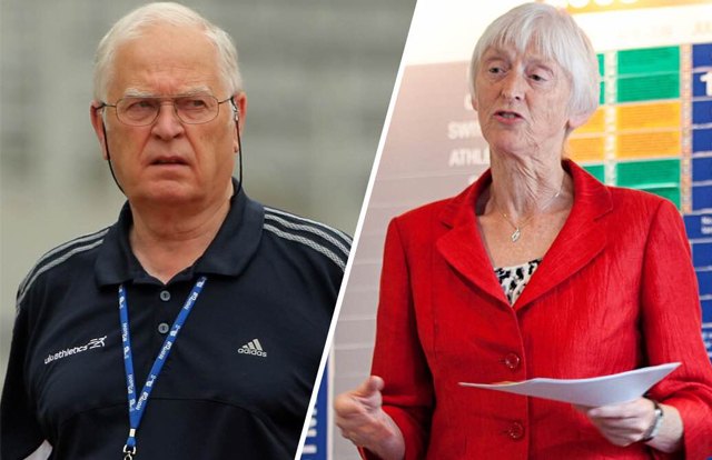 Sue Campbell and Malcolm Arnold