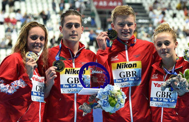 British Swimming Team athletes