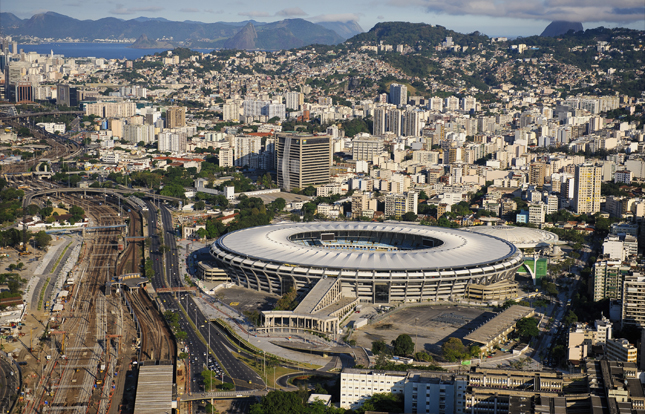 Skyline of Rio, Brazil
