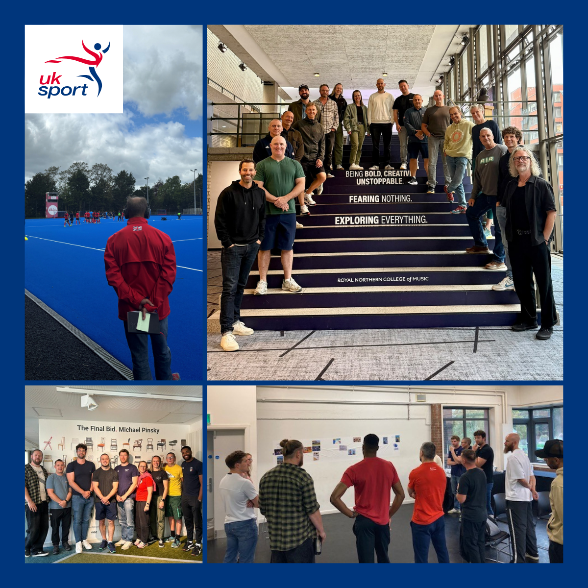 Participants at UK Sport coaching programmes