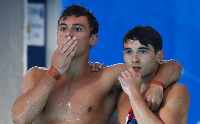 Daley and Goodfellow Team GB divers