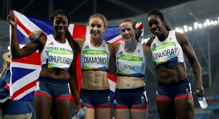 Athletics relay team