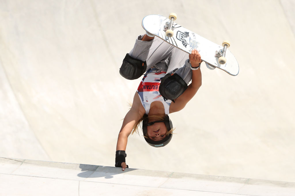 Sky Brown Skateboarding 