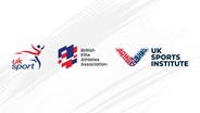Graphic banner featuring the logos of UK Sport, UK Sports Institute and British Elite Athletes Association