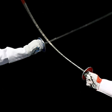 British wheelchair fencing swords