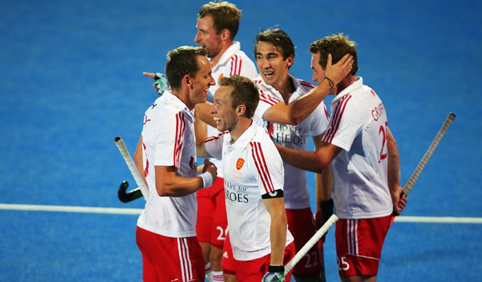 Group of hockey players