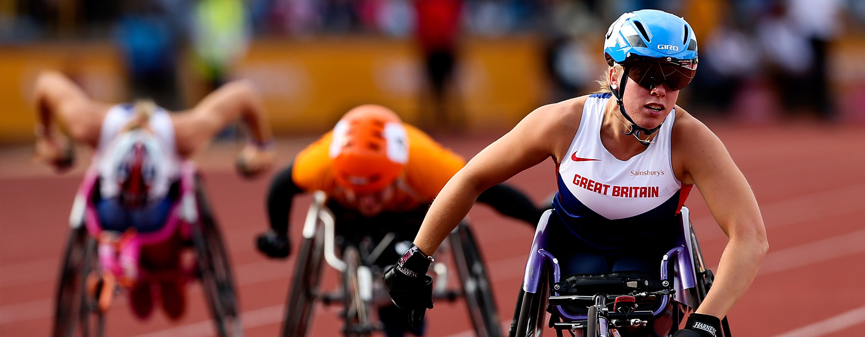British Para Athletic athlete competing 