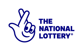 Fingers Crossed with eyes logo which is for The National Lottery