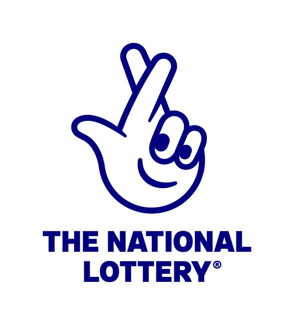 Fingers crossed logo for The National Lottery